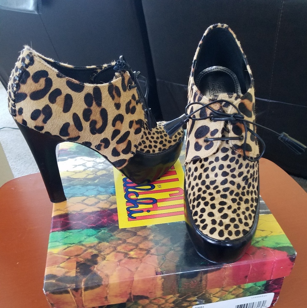 Leopard Print Bootie - image 3